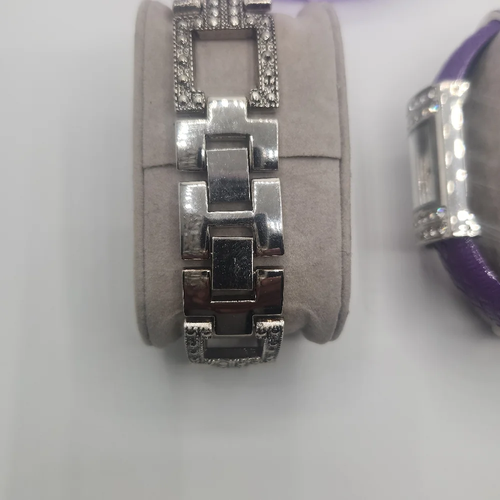 Art deco Geneva platinum watches - Picture 8 of 8